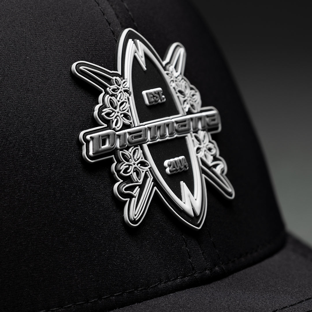 Diamana™ Limited Edition Black Out Curved Performance Hat