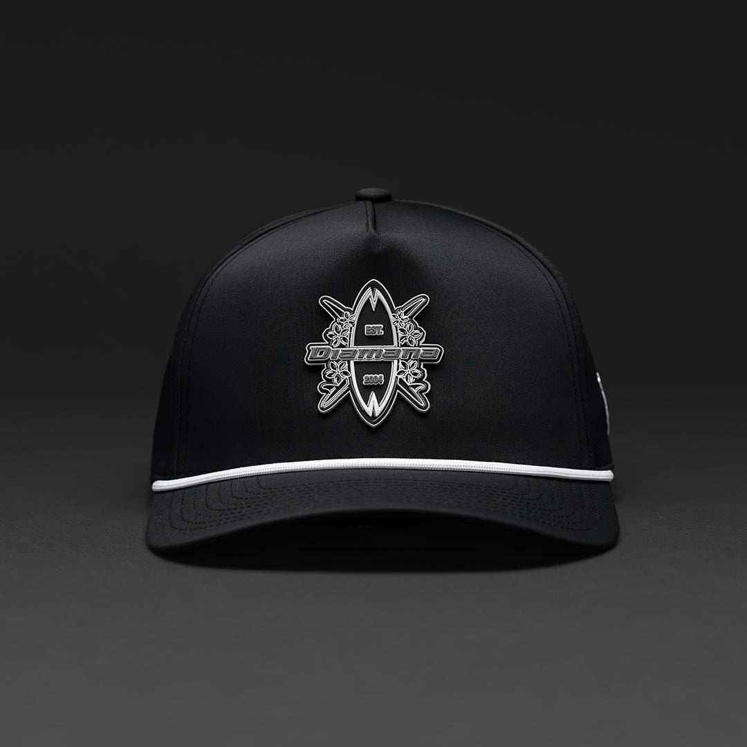 Diamana™ Limited Edition Black Out 5-Panel Rope Hat